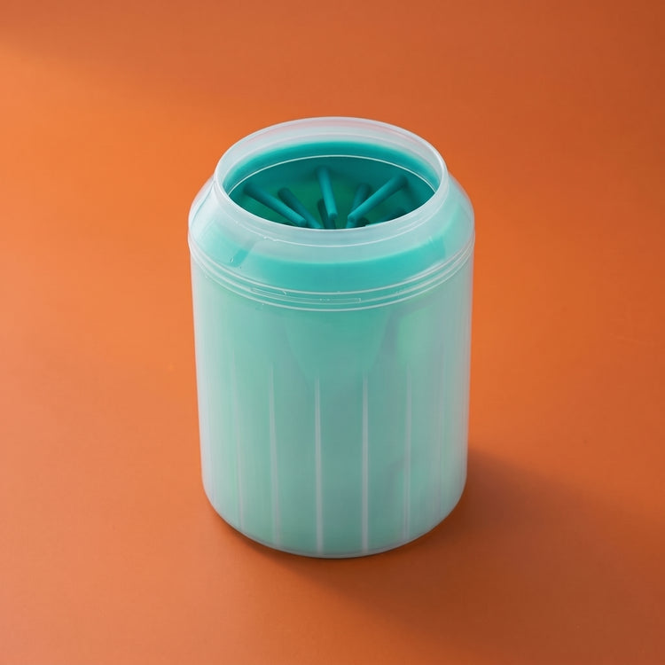 ROAMTAIL PawClean Cup green dog paw cleaner